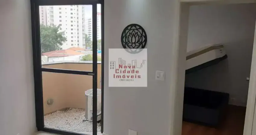 Moema! studio 35 m² mobiliado c/ cozinha americana e 1 vaga - st3091