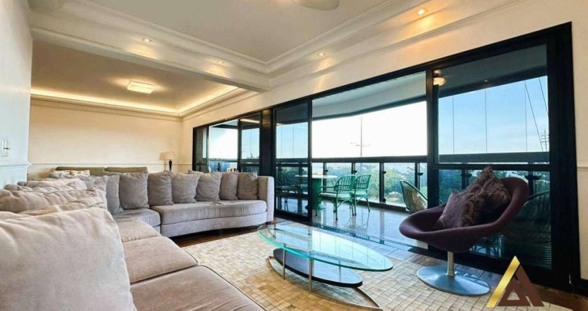 MARAVILHOSO APTO. ALTO PADRÃO PORTEIRA FECHADA - FRENTE AO MAR - 252m² ÚTEIS - 03 SUÍTES - VARANDA ENORME - 05 W.C - 02 VAGAS DEMARCADAS - POMPÉIA