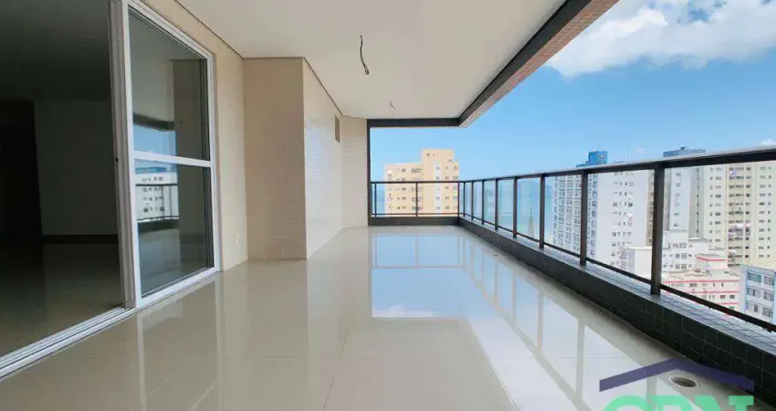 Apartamento com 3 dormitórios à venda, 210 m² por R$ 3.300.000,00 - Boqueirão - Santos/SP