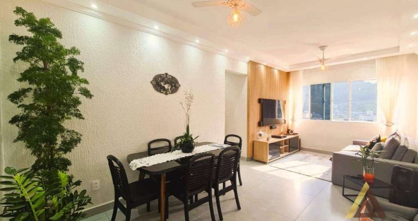 Apartamento com 2 dormitórios à venda, 74 m² por R$ 600.000,00 - Marapé - Santos/SP