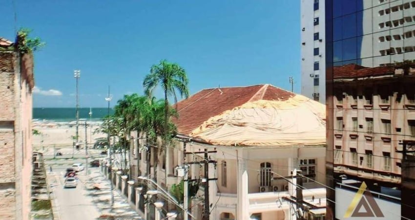 Apartamento com 2 dormitórios à venda, 66 m² por R$ 399.000,00 - Gonzaga - Santos/SP