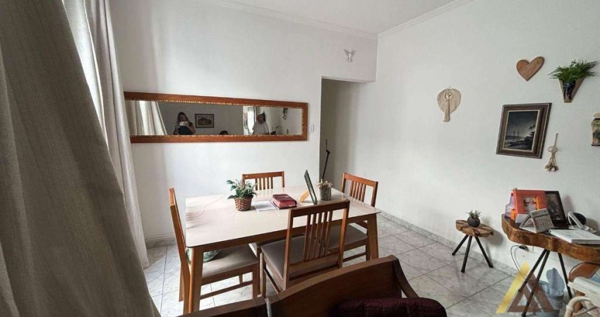 Apartamento com 1 dormitório à venda, 57 m² por R$ 279.000,00 - Itararé - São Vicente/SP