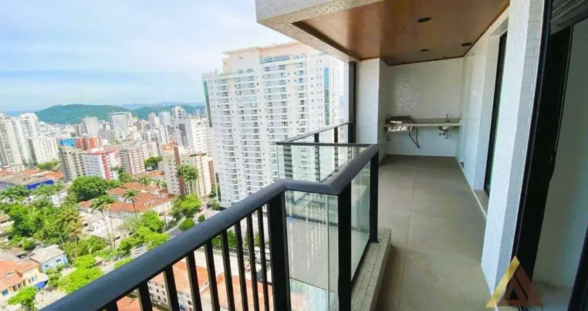 EXCELENTE APTO. ALTO PADRÃO NOVO com 54m² ÚTEIS - 01 SUÍTE COM VARANDA - VARANDA GOURMET - 02 W.C - 01 VAGA DEMARCADA - LAZER COMPLETO - BOQUEIRÃO