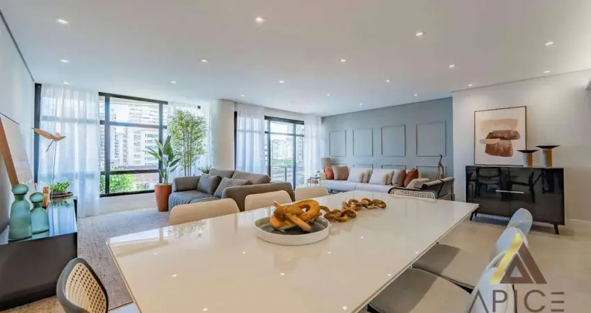 MARAVILHOSO APTO. ALTO PADRÃO 100% RETROFITADO com 185m² ÚTEIS - 03 SUÍTES COM VARANDA - WALK IN CLOSET - 05 W.C - 02 VAGAS PARALELAS - POMPÉIA