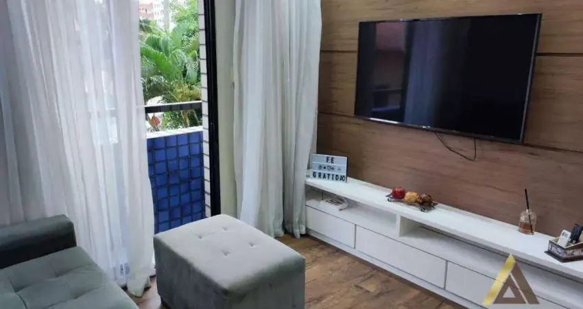 Apartamento com 2 dormitórios à venda, 70 m² por R$ 330.000,00 - Boqueirão - Praia Grande/SP