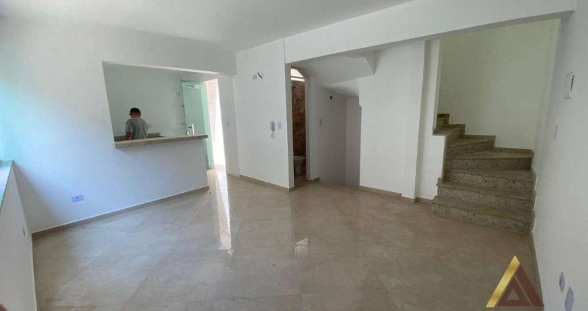 Casa Alta à Venda - 2 Dormitórios (2 Suítes), Garagem e Área Construída de 105 m² - Campo Grande, Santos/SP