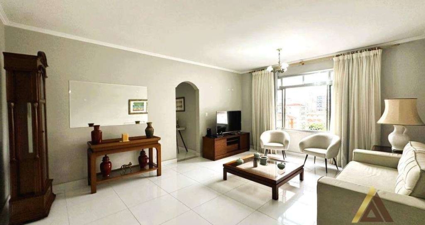 OPORTUNIDADE - APARTAMENTO PADRÃO - PORTEIRA FECHADA com 95M² ÚTEIS - 02 SUÍTES - 03 W.C - DEPENDÊNCIA COMPLETA - 1 VAGA DEMARCADA - GONZAGA/SANTOS-SP