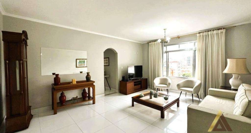 OPORTUNIDADE - APARTAMENTO PADRÃO - PORTEIRA FECHADA com 95M² ÚTEIS - 02 SUÍTES - 03 W.C - DEPENDÊNCIA COMPLETA - 1 VAGA DEMARCADA - GONZAGA/SANTOS-SP