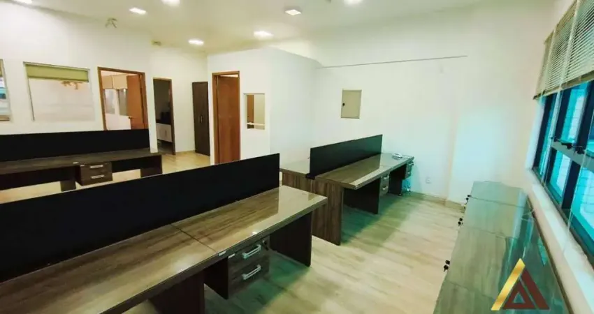 Sala comercial mobiliada para alugar, 75 m² por r$ 3.900/mês - centro - santos/sp