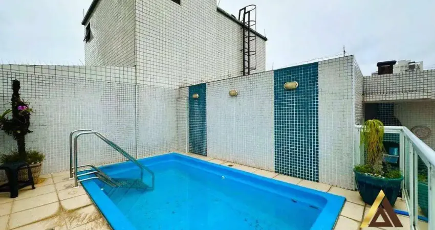 Cobertura com 3 dormitórios, 255 m² - venda por R$ 1.899.000,00 ou aluguel por R$ 10.000,00/mês - Embaré - Santos/SP