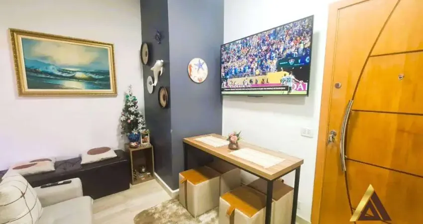 LINDO APTO. REFORMADO com 35m² ÚTEIS - 01 DORMITÓRIO - 01 VAGA - 40 METROS DA PRAIA por R$ 309 MIL - PONTA DA PRAIA