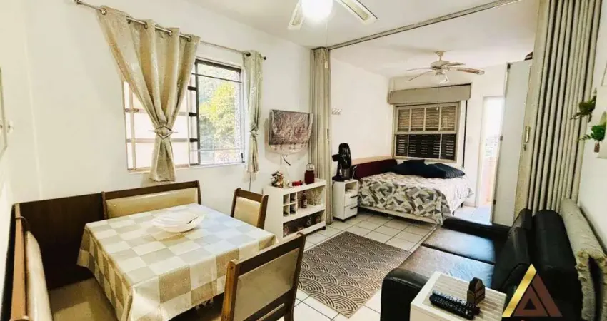 Apartamento com 1 dormitório à venda, 32 m² por R$ 185.000,00 - Itararé - São Vicente/SP