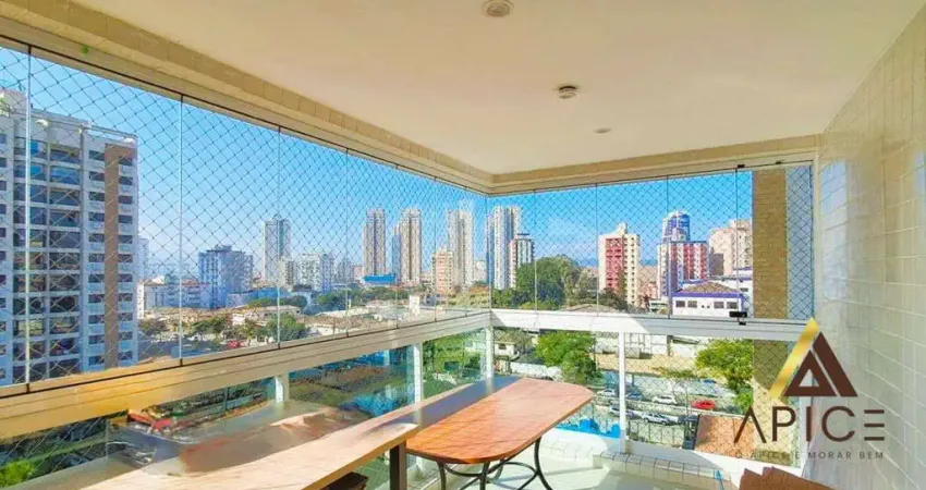 Apartamento com 3 dormitórios para alugar, 120 m² por R$ 11.000,00/mês - Ponta da Praia - Santos/SP