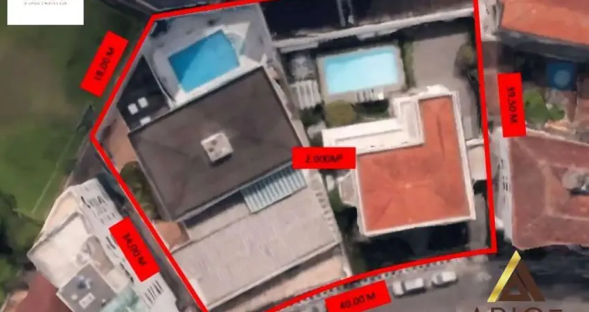 Terreno à venda, 2000 m² por r$ 24.000.000,00 - ponta da praia - santos/sp