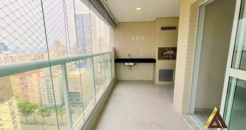 Apartamento com 3 dormitórios à venda, 100 m² por r$ 1.689.000,00 - gonzaga - santos/sp