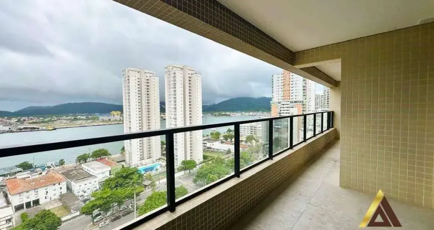 Apartamento com 2 dormitórios à venda, 65 m² por r$ 849.000,00 - ponta da praia - santos/sp