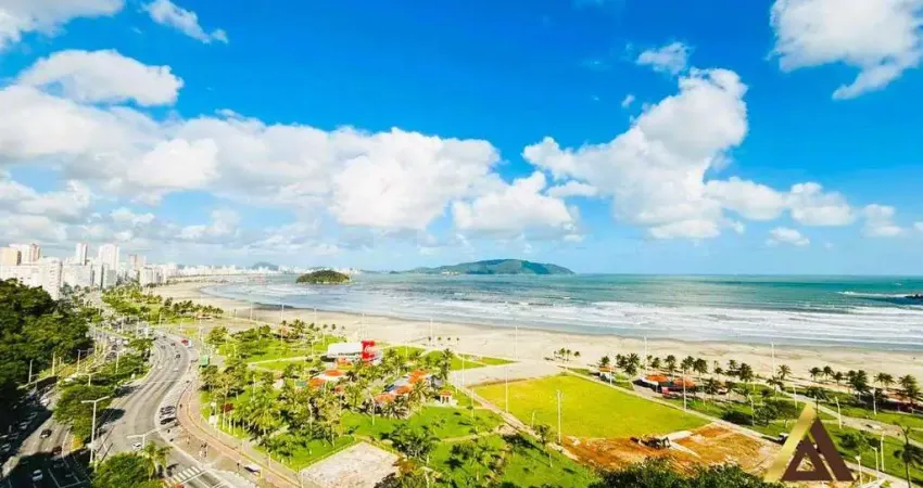 Apartamento com 3 dormitórios à venda, 189 m² por r$ 849.000,00 - itararé - são vicente/sp