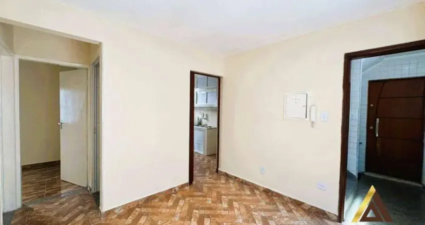 Apartamento com 2 dormitórios à venda, 46 m² por r$ 287.000,00 - aparecida - santos/sp