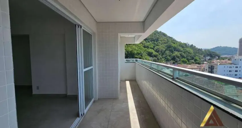 Apartamento com 2 dormitórios, 59 m² - venda por r$ 529.000,00 ou aluguel por r$ 3.200,00/mês - marapé - santos/sp