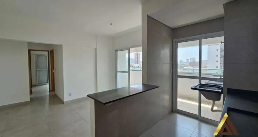 Apartamento com 2 dormitórios, 55 m² - venda por r$ 499.000,00 ou aluguel por r$ 3.000,00/mês - marapé - santos/sp