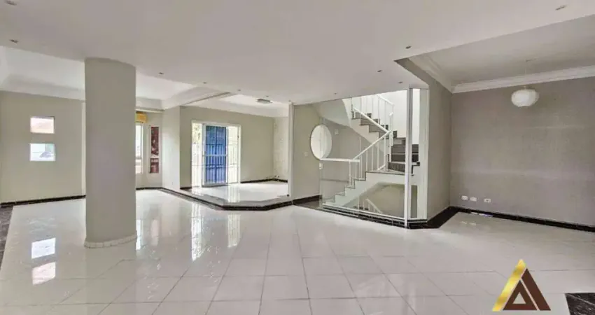 Maravilhosa casa alto padrão com 277m² úteis - 05 suítes - 07 w.c - piscina - esppaço gourmet com churrasqueira - solarium - 02 vagas por r$ 1.489m