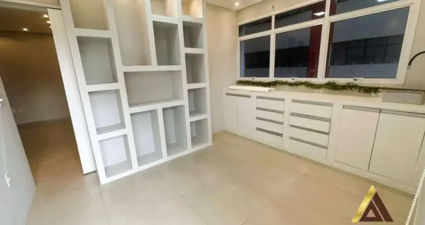 Conjunto para alugar, 52 m² por r$ 3.800,00/mês - gonzaga - santos/sp
