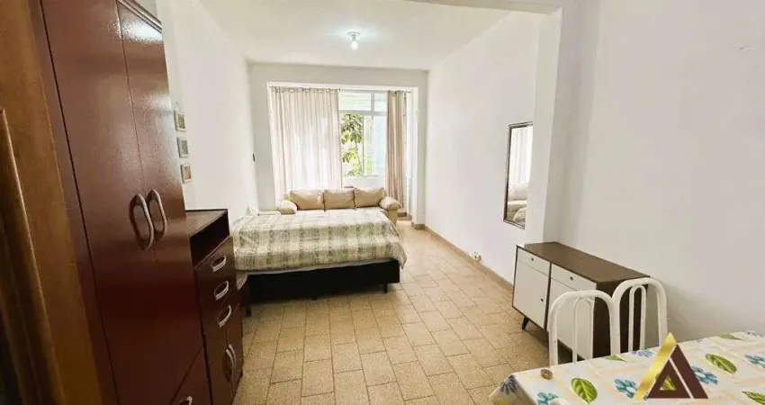 Kitnet com 1 dormitório à venda, 40 m² por r$ 289.000,00 - boqueirão - santos/sp
