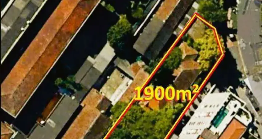 Terreno à venda, 1900 m² por r$ 13.000.000,00 - aparecida - santos/sp