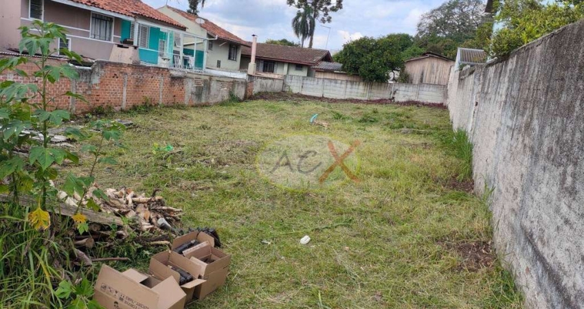 Terreno à venda, 442 m² por R$ 680.000 - Capão Raso - Curitiba/PR