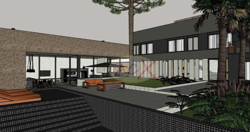 Casa com 4 dormitórios à venda, 620 m² por R$ 2.300.000,00 - Santa Felicidade - Curitiba/PR
