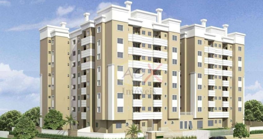 Apartamento com 3 dormitórios à venda, 75 m² por R$ 750.000 - Cabral - Curitiba/PR