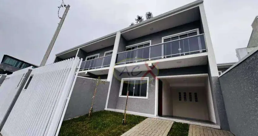 Sobrado com 2 dormitórios à venda, 87 m² por r$ 495.000,00 - alto boqueirão - curitiba/pr