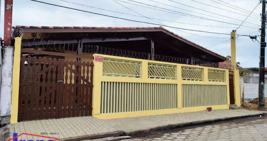 Casa com 3 dormitórios para alugar, 75 m² por r$ 2.450,00/mês - praia do sonho - itanhaém/sp