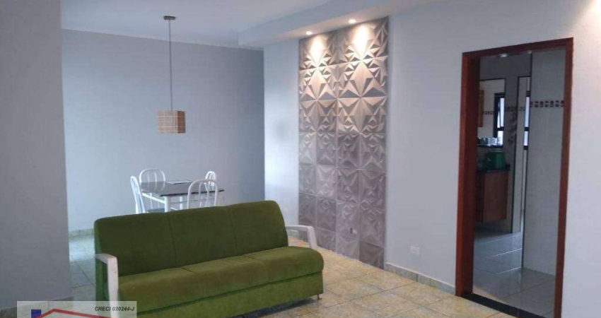 Apartamento com 3 dormitórios para alugar, 104 m² por R$ 1.600,00/mês - Jardim Iberá - Itanhaém/SP