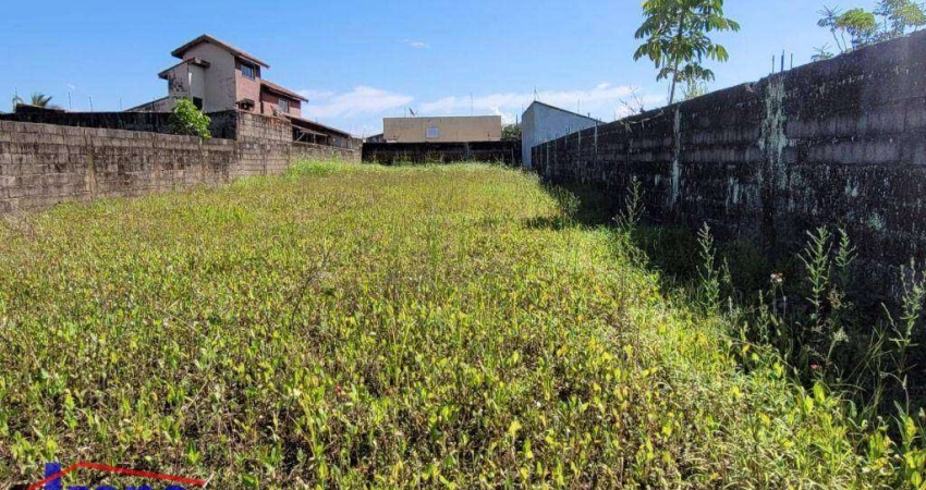 Terreno lado praia à venda, 576 m² por R$ 300.000 - Cibratel II - Itanhaém/SP