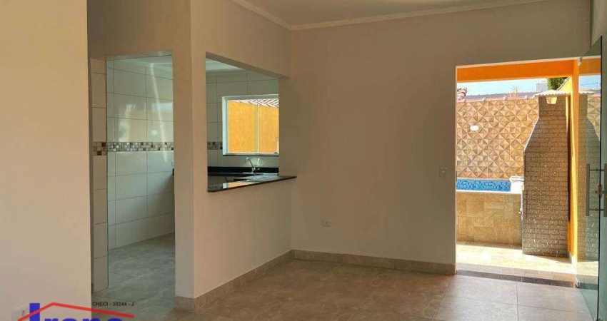 Casa com 2 dormitórios à venda, 75 m² por R$ 310.000,00 - Cibratel II - Itanhaém/SP