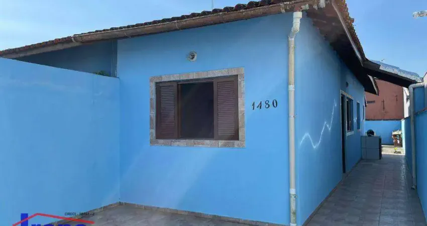 Casa com 1 dormitório para alugar, 40 m² por r$ 1.100,00/mês - jardim magalhães - itanhaém/sp