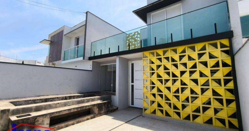 Sobrado com 3 dormitórios à venda, 150 m² por R$ 599.999,00 - Cibratel I - Itanhaém/SP