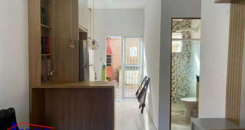 Casa com 2 dormitórios à venda, 46 m² por R$ 260.000 - Cibratel II - Itanhaém/SP