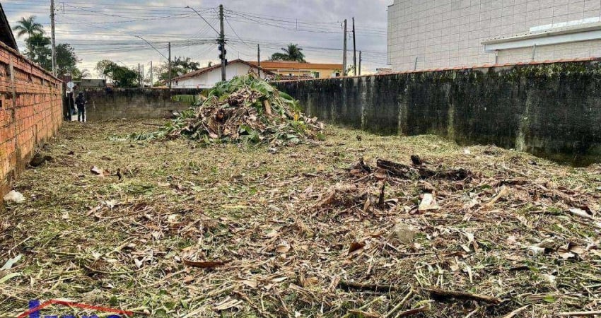 Terreno à venda, 293 m² por R$ 140.000 - Laranjeiras - Itanhaém/SP