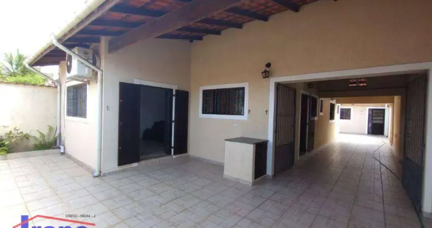 Casa com 3 dormitórios à venda, 156 m² por r$ 495.000,00 - suarão - itanhaém/sp