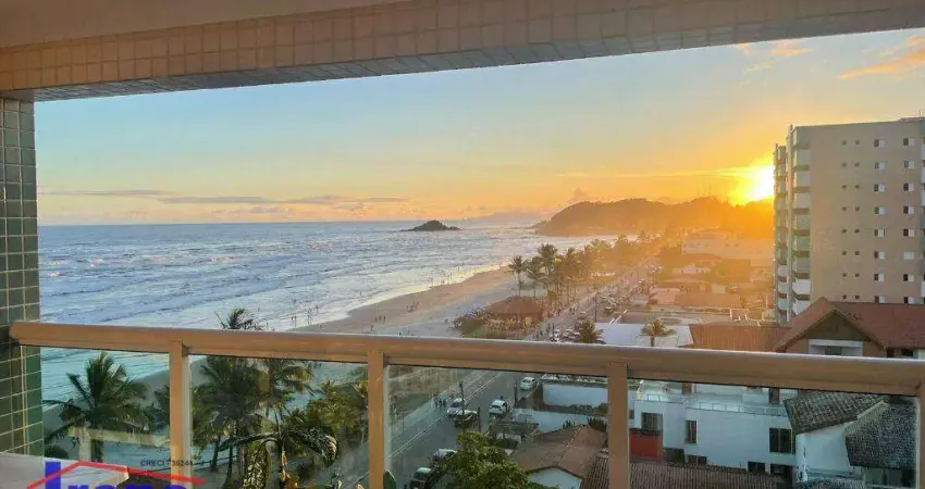 Apartamento com 2 dormitórios para alugar, 73 m² por r$ 3.250,00/mês - centro - itanhaém/sp