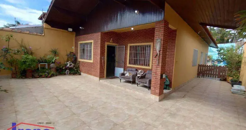 Casa com 3 dormitórios à venda, 86 m² por r$ 600.000 - jardim suarão - itanhaém/sp