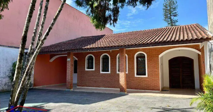 Casa a 200 metros da praia com 2 dormitórios à venda, 115 m² por R$ 495.000 - Satélite - Itanhaém/SP