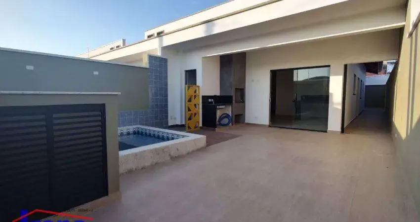 Casa com um acabamento Refinado com 3 dormitórios à venda, 78 m² por R$ 395.000 - Jardim Regina - Itanhaém/SP