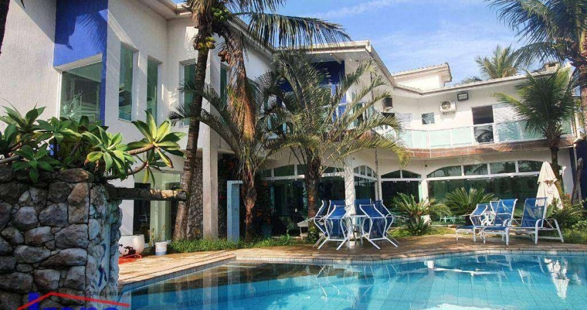 Sobrado a 50 metros da praia com 6 dormitórios à venda, 650 m² por R$ 2.400.000 - Cibratel II - Itanhaém/SP