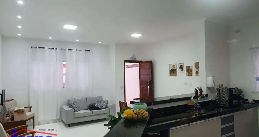 Casa com 2 dormitórios à venda, 75 m² por R$ 320.000,00 - Cibratel II - Itanhaém/SP