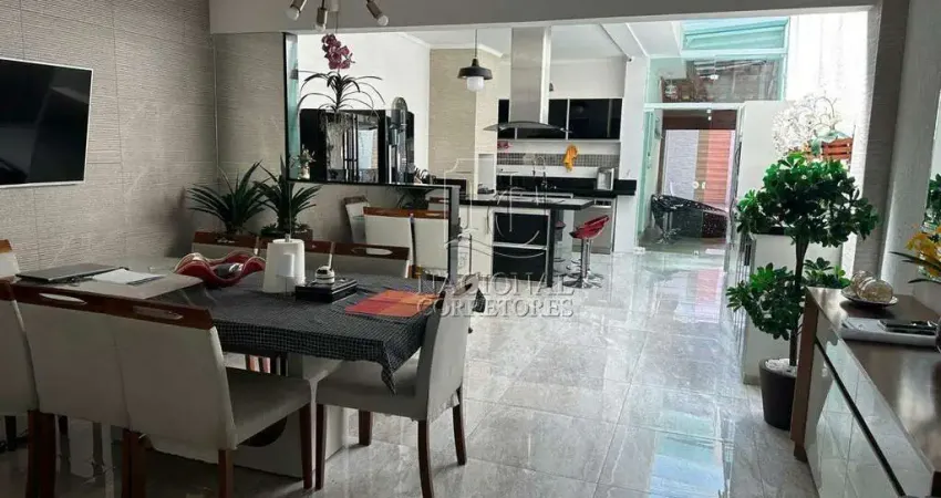 Sobrado à venda, 5 quartos, 5 suítes, 6 vagas, Jardim - Santo André/SP