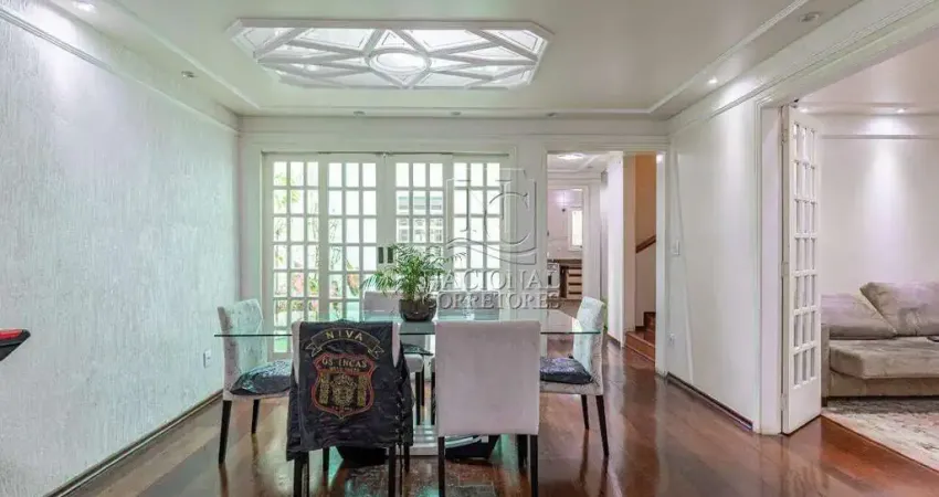 Casa à venda, 3 quartos, 3 suítes, 3 vagas, campestre - santo andré/sp