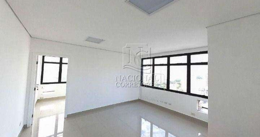 Sala, 45 m² - venda por R$ 319.500 ou aluguel por R$ 3.200/mês - Campestre - Santo André/SP